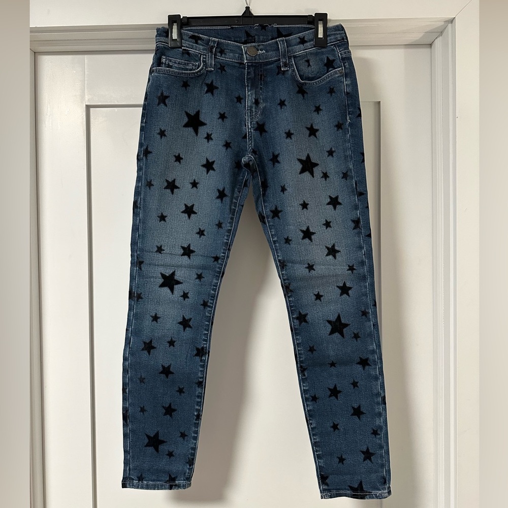 Velvet Stars Mid-Rise Skinny Jeans